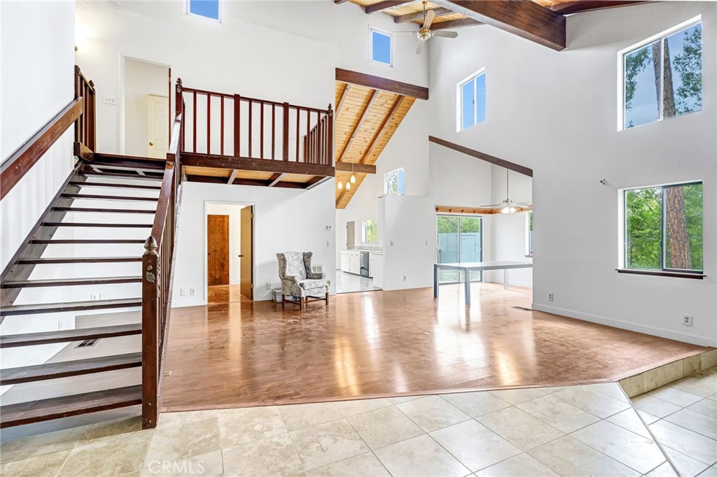 37068 Mudge Ranch Road Coarsegold, CA 93614 - Photo 6 of 53 a view of entryway and hall with wooden floor
