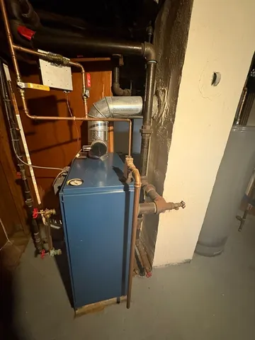 a view of storage and utility room