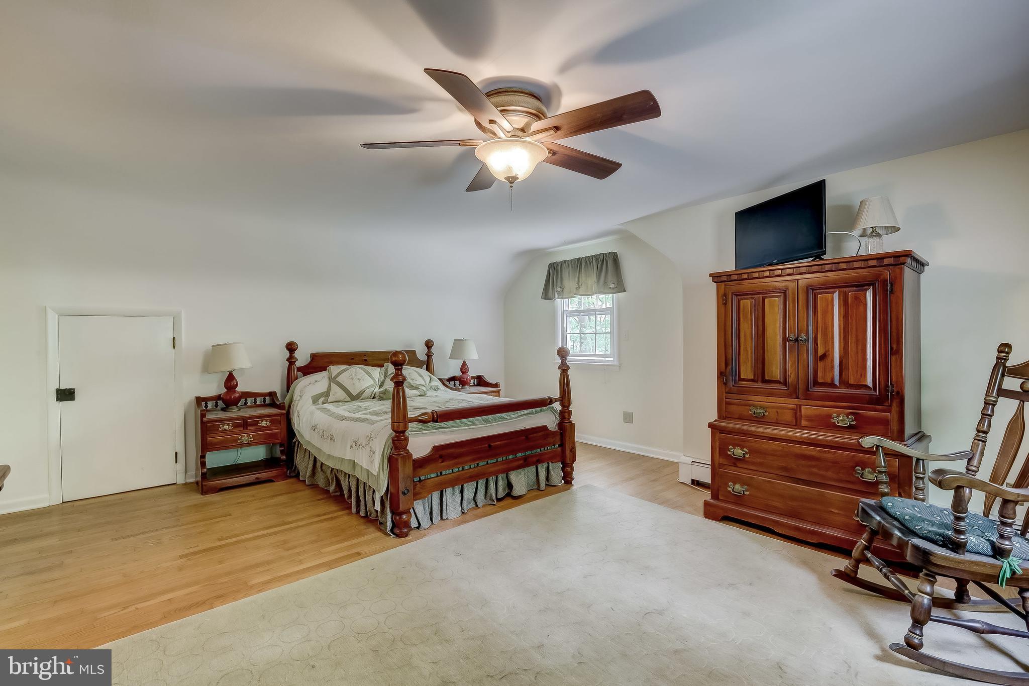16114 Cedar Grove Road Sparks, MD 21152 - Photo 38 of 74 More Beautiful Wood Flooring & Ceiling Fan