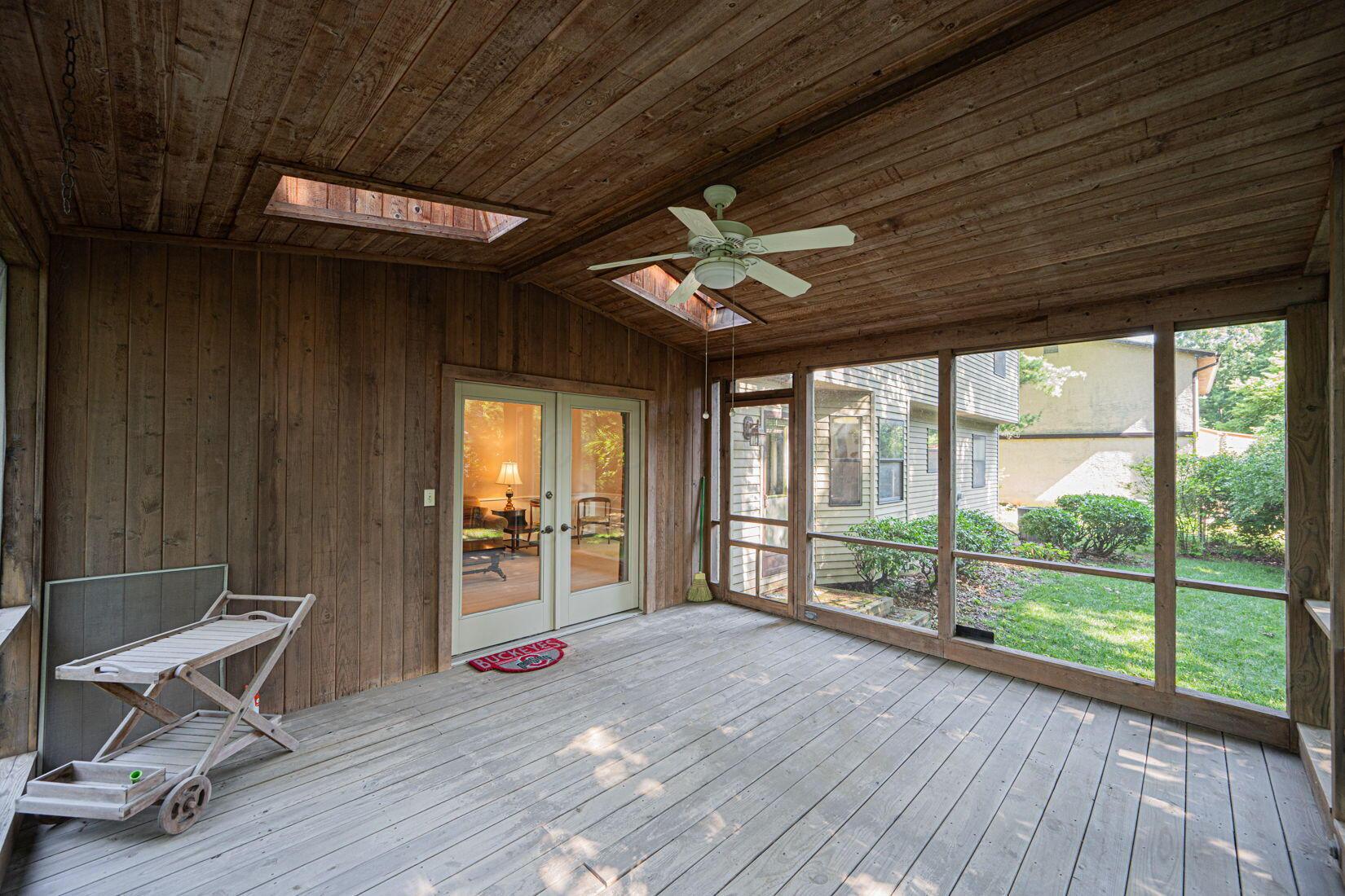 542 South Spring Road Westerville, OH 43081 - Photo 17 of 38 Screened Porch