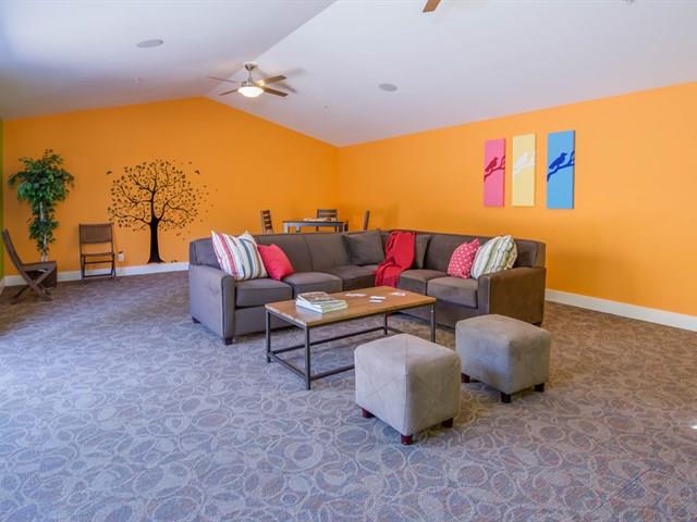 45 Clark Drive San Mateo, CA 94401 - Photo 37 of 49 a outdoor living space with furniture and a flat screen tv