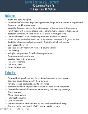 an aerial view of a building with outdoor space