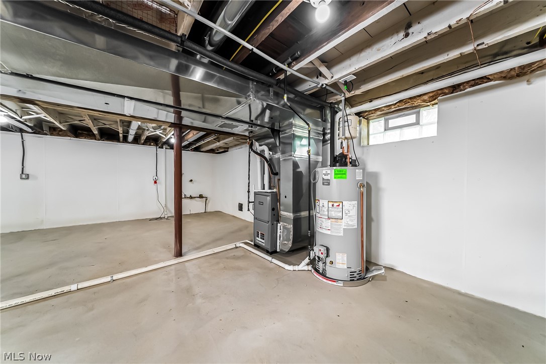 3959 Ardmore Road Cleveland Heights, OH 44121 - Photo 31 of 38 Basement featuring heating utilities and gas water heater