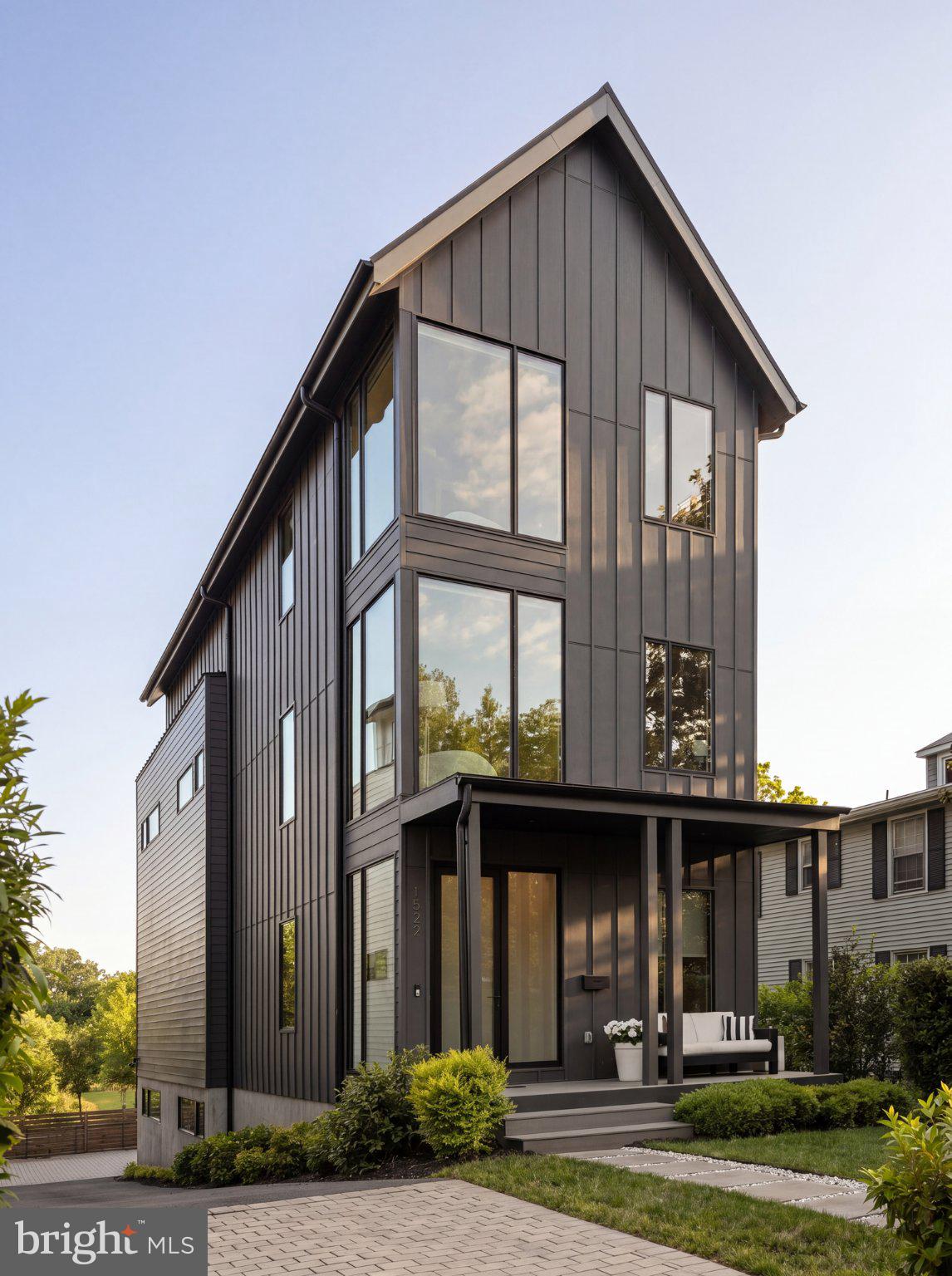 1522 Foxhall Road Northwest Washington, DC 20007 - Photo 2 of 46 Modern Architecture Framed by Greenery