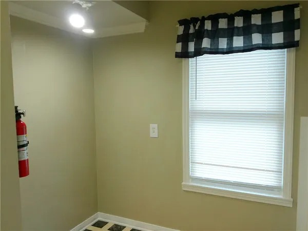 a view of a small space