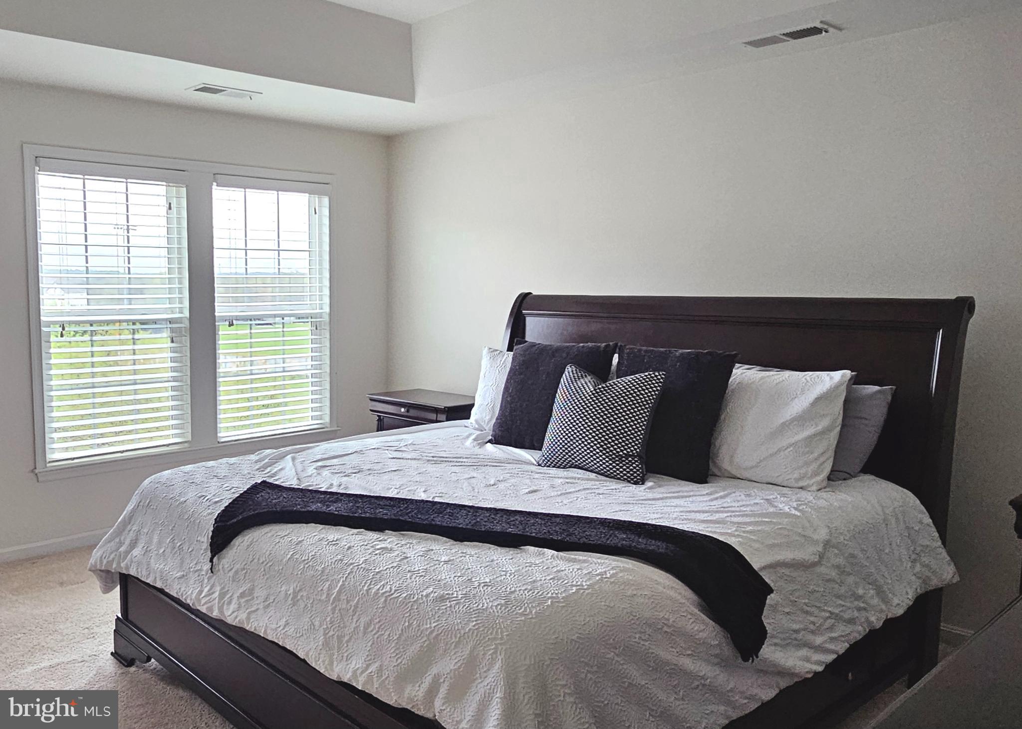 22629 Hawkbill Square Brambleton, VA 20148 - Photo 23 of 40 a large bed sitting in a bedroom next to a window