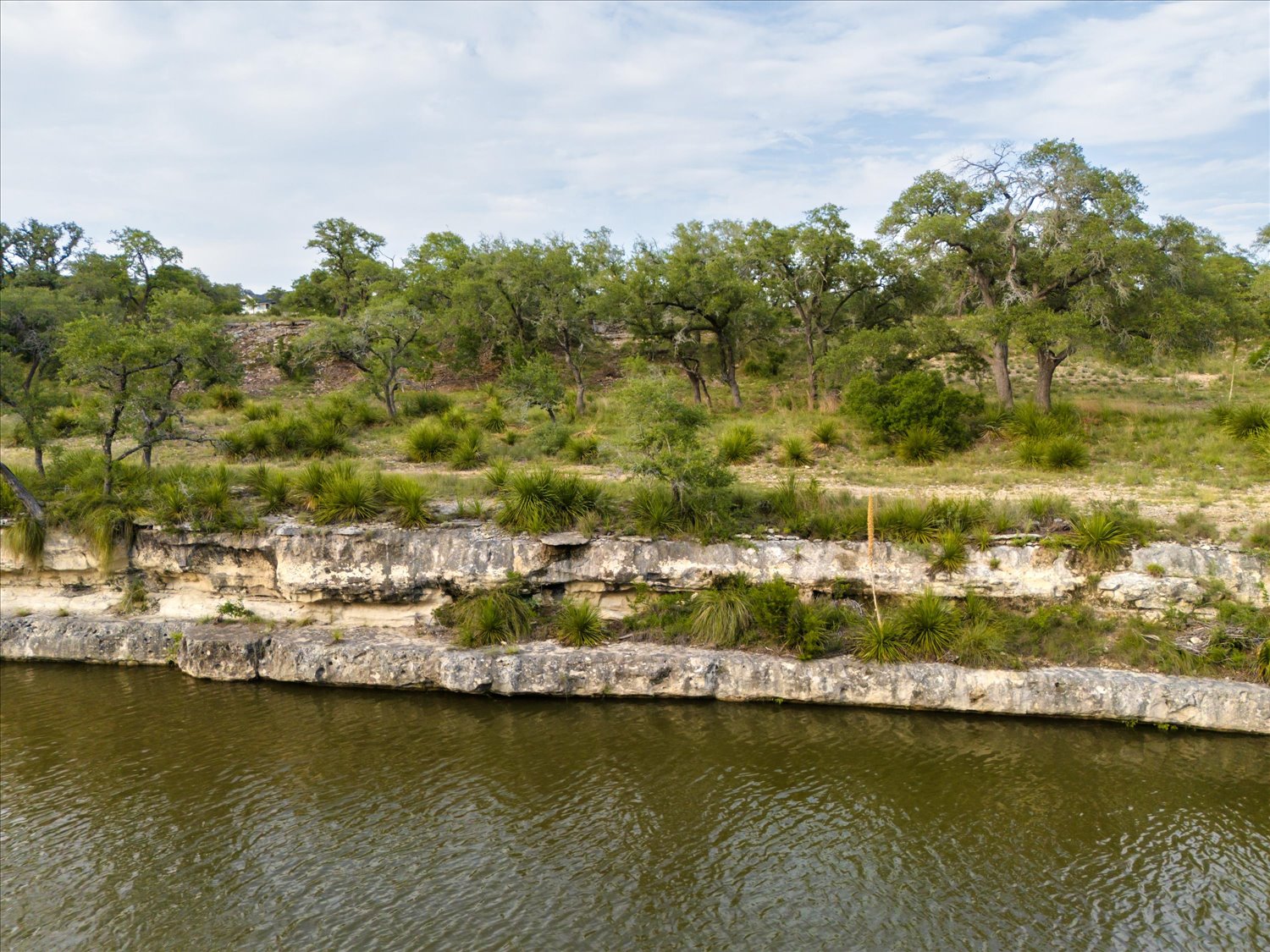 Lot 7 Byrd Ranch Road Johnson City, TX 78636 - Photo 17 of 25 an aerial view of residential houses with outdoor space and lake view