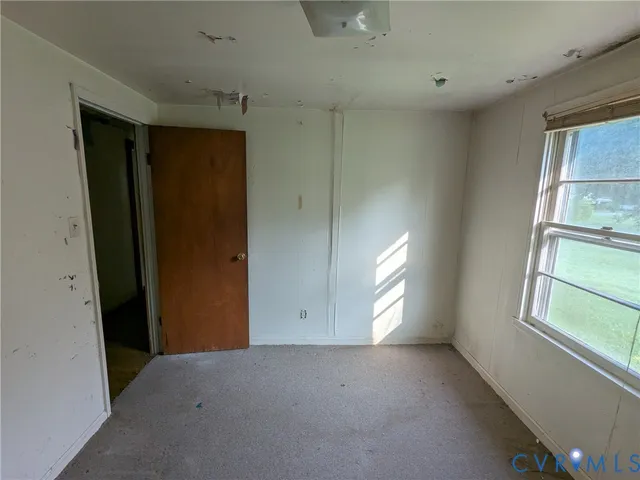 a room with a door
