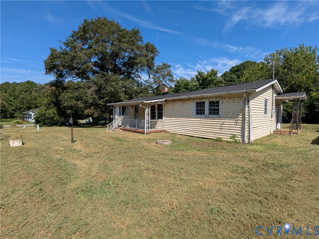 494 Reigel Road Emporia, VA 23847 - Photo 2 of 26 a view of a house with a backyard