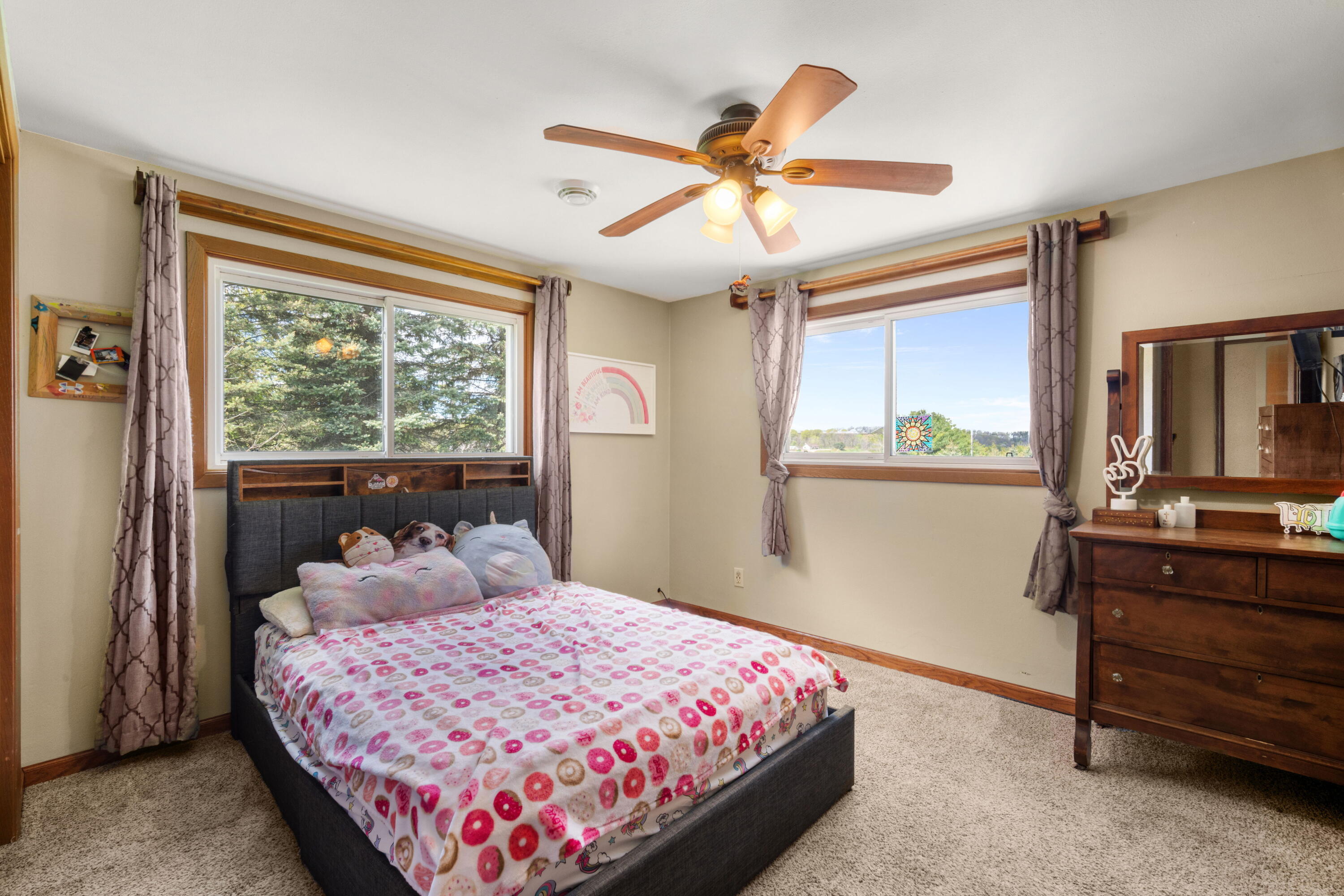 N1315 Cranberry Road Scott, WI 53001 - Photo 11 of 28 Upper Bedroom 1