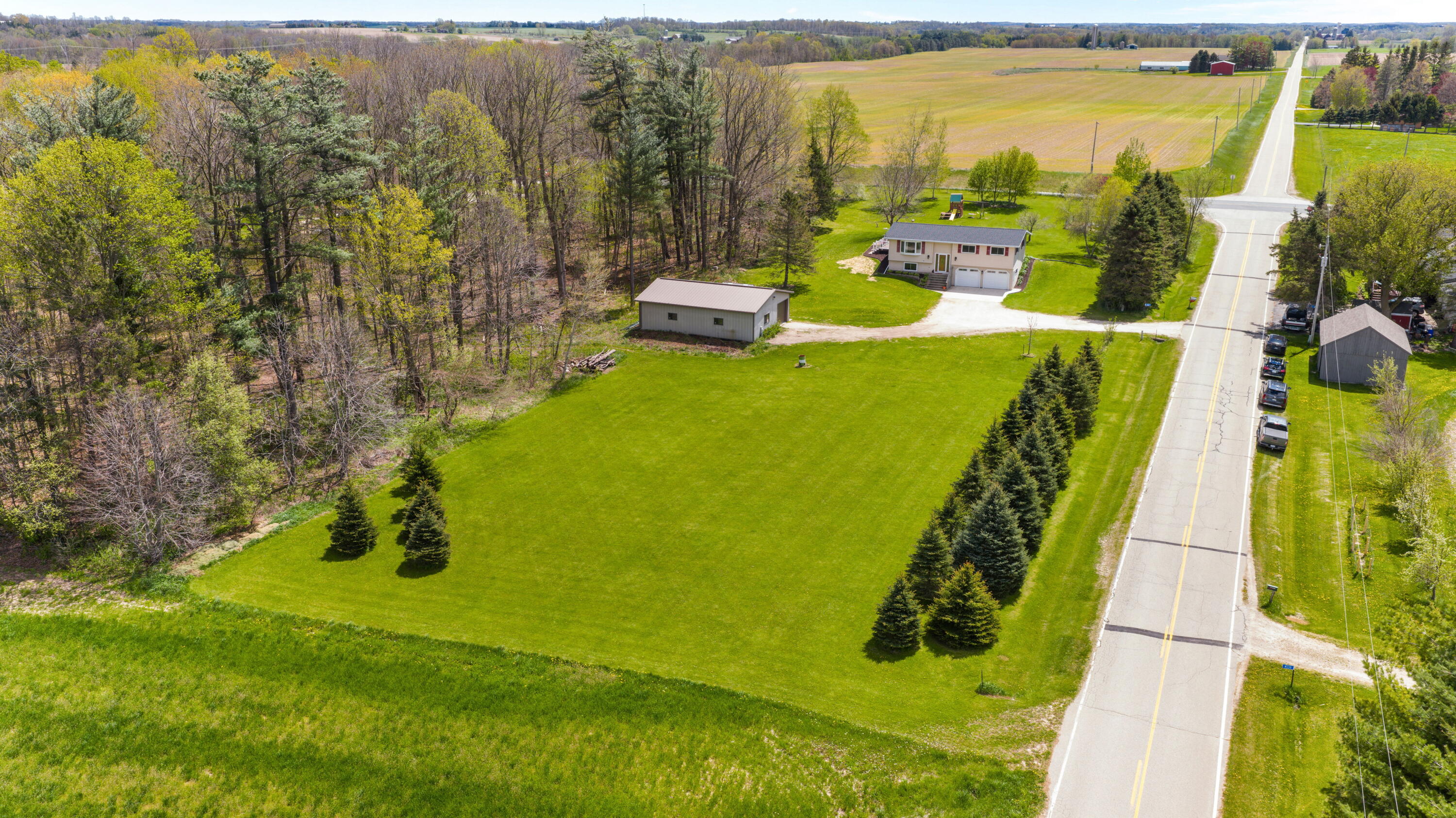 N1315 Cranberry Road Scott, WI 53001 - Photo 21 of 28 Aerial View