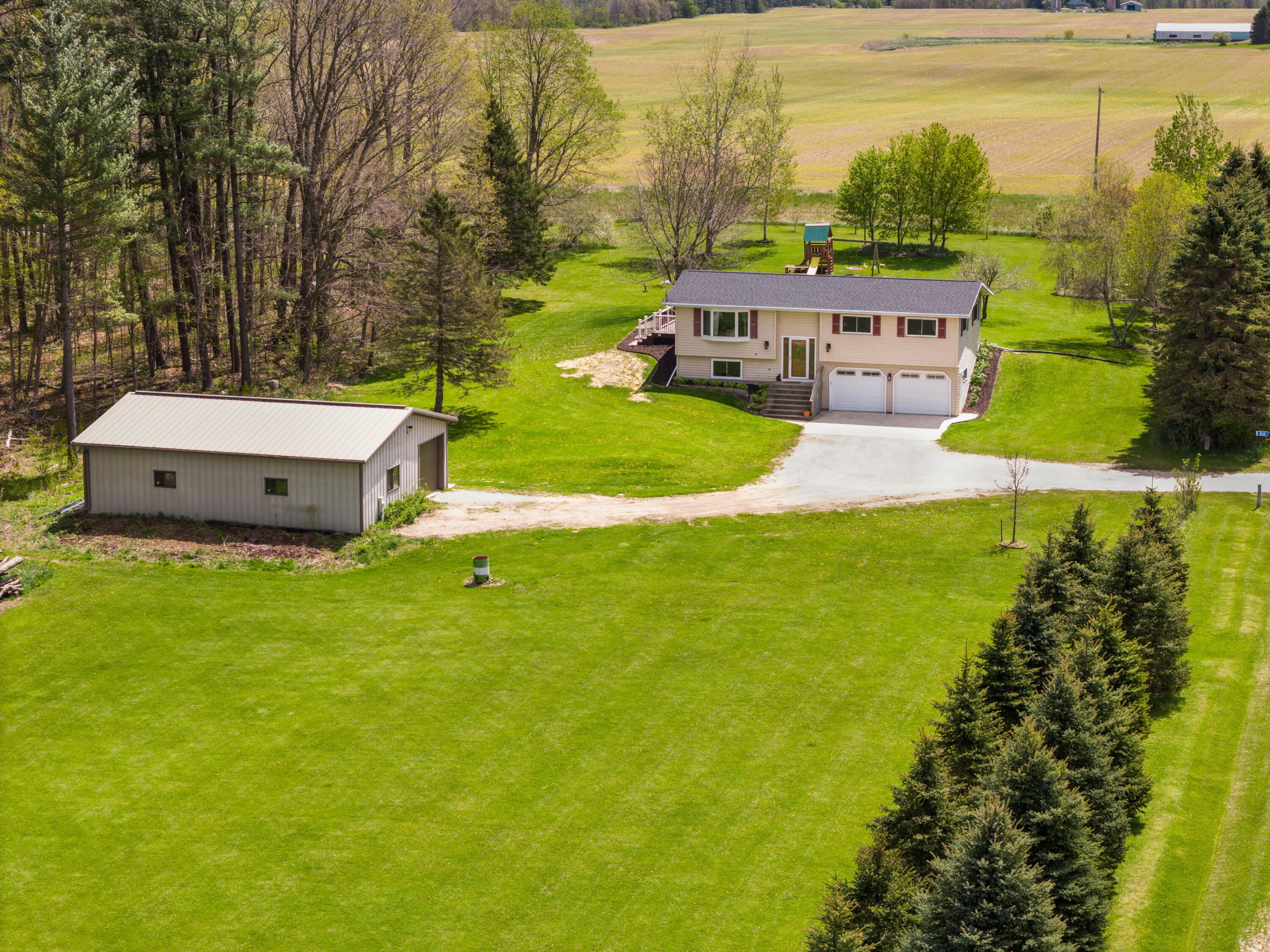 N1315 Cranberry Road Scott, WI 53001 - Photo 22 of 28 Aerial View 2.0
