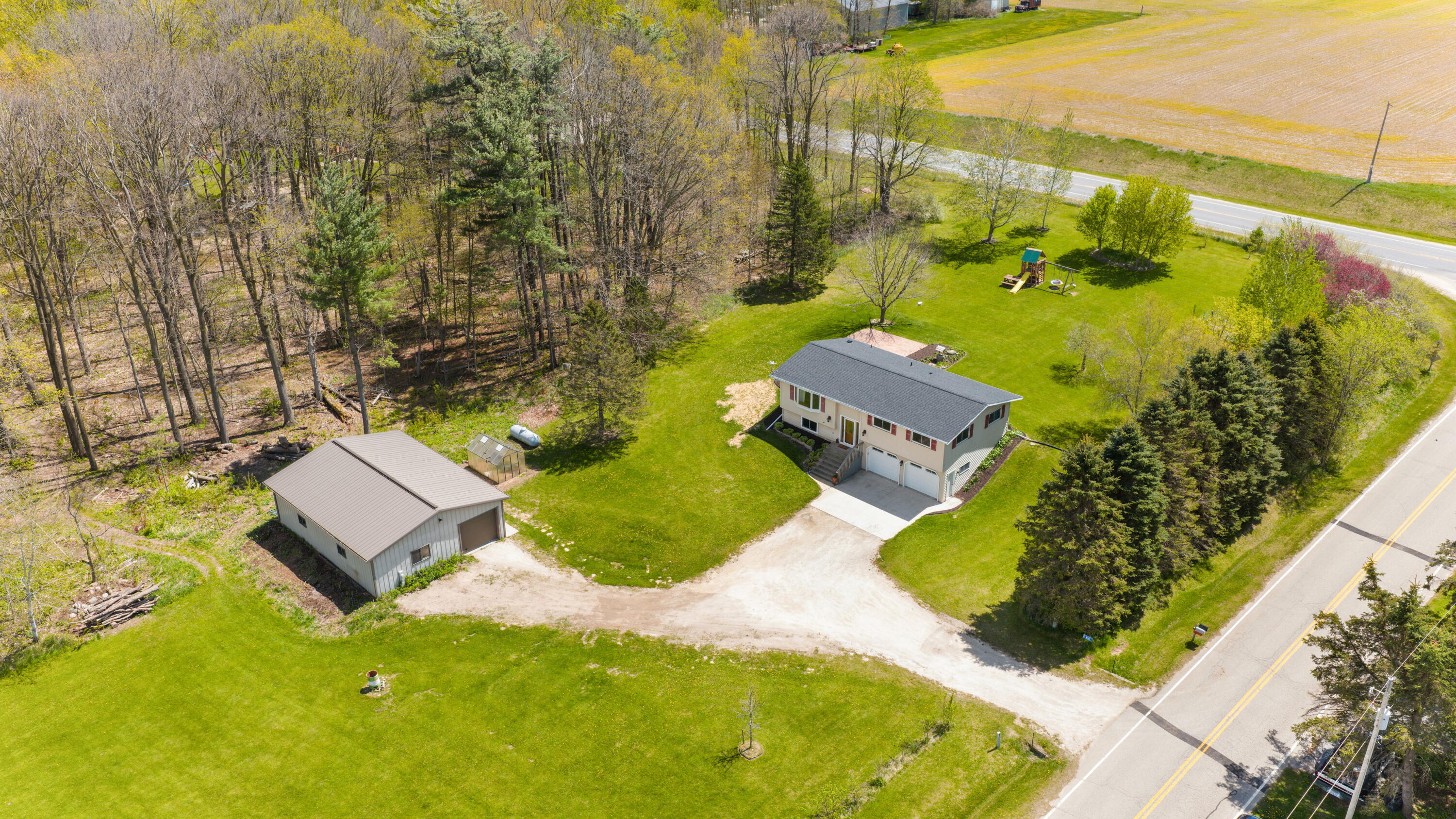 N1315 Cranberry Road Scott, WI 53001 - Photo 25 of 28 Aerial View 3.0