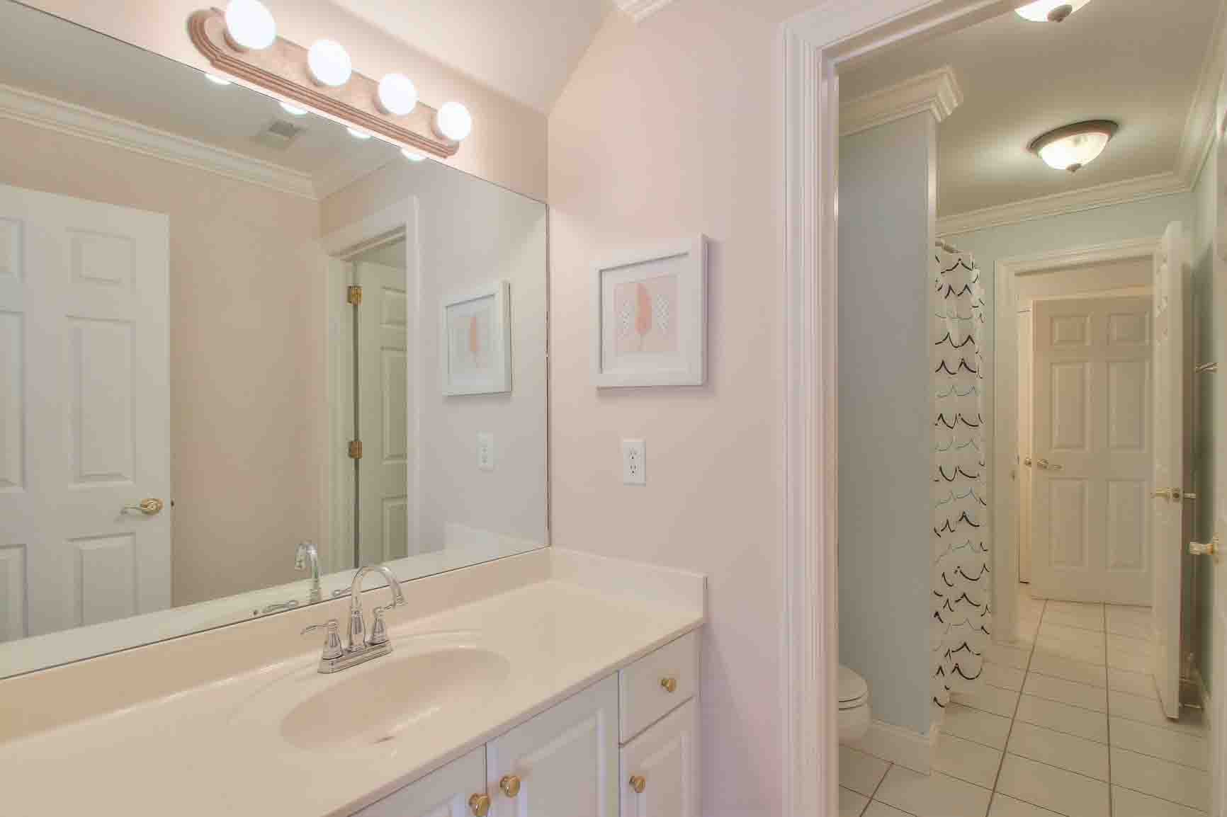 206 Polk Pl Drive Franklin, TN 37064 - Photo 28 of 47 a bathroom with a sink shower and a mirror