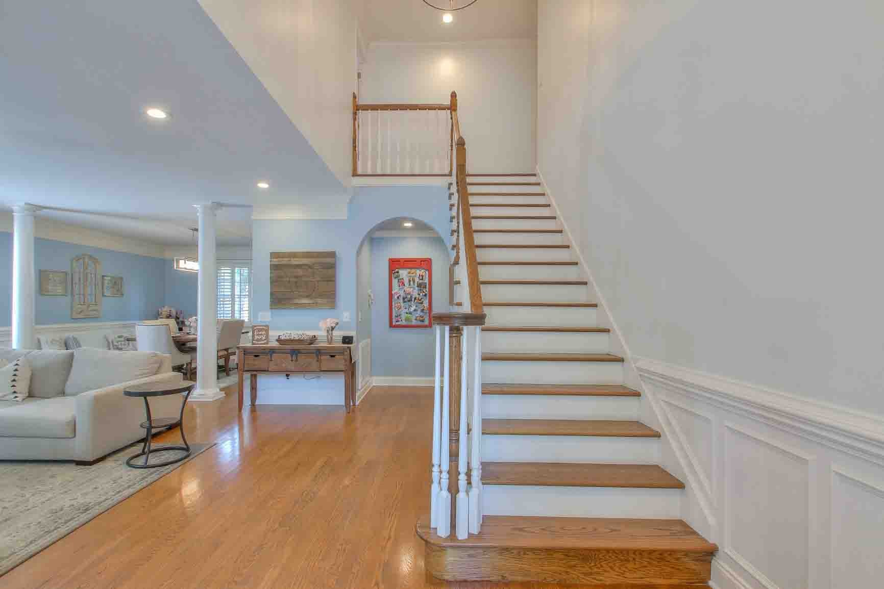 206 Polk Pl Drive Franklin, TN 37064 - Photo 7 of 47 a view of entryway and hall with wooden floor