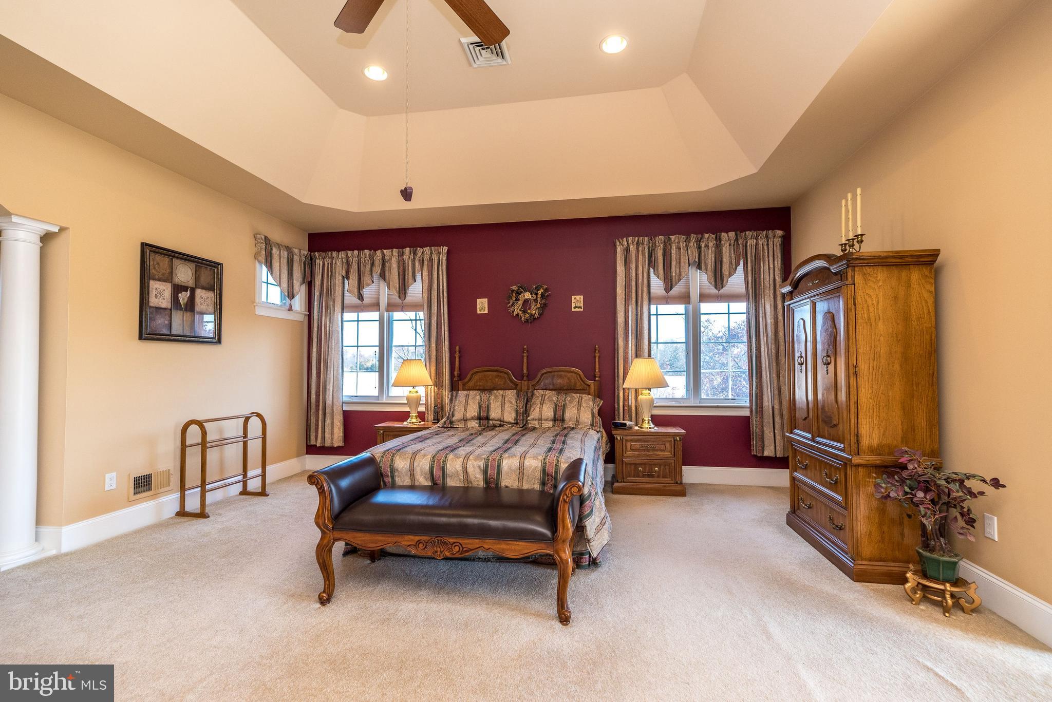 246 Rue St Andre Chalfont, PA 18914 - Photo 41 of 81 a bed room with a bed and large windows