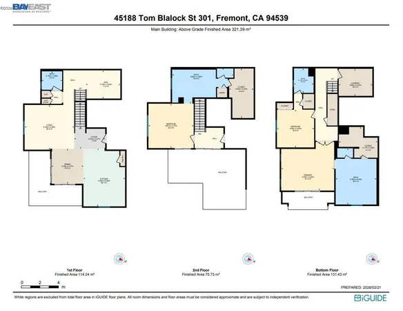 $1,915,000 | 45188 Tom Blalock Street, Unit 301, Fremont, CA 94539