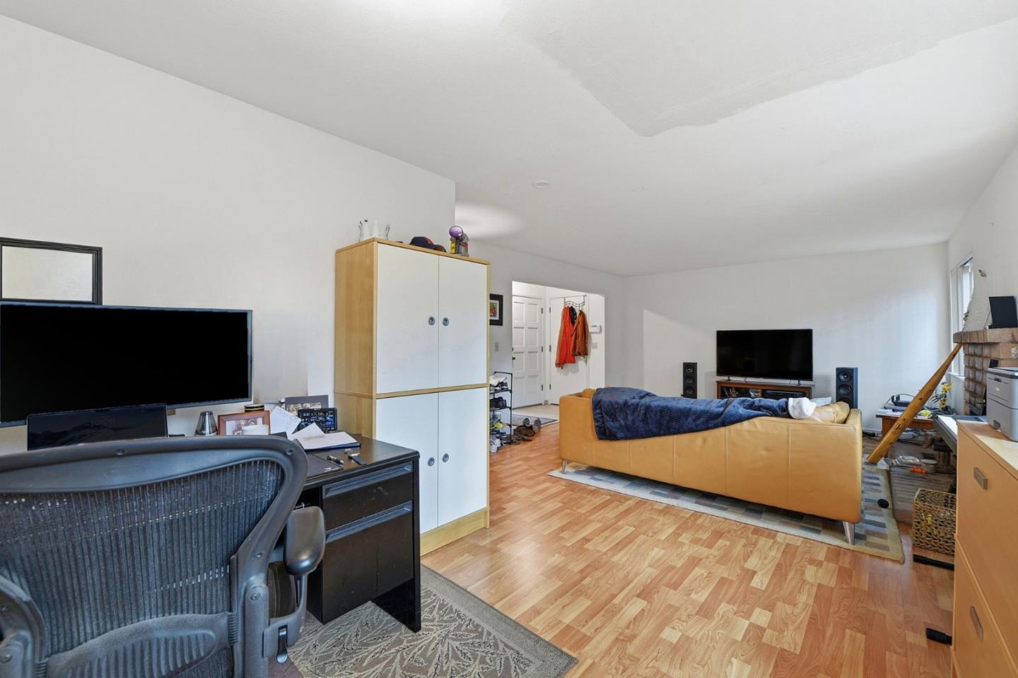 1349 Coniston Court San Jose, CA 95118 - Photo 18 of 55 a bedroom with furniture and a flat screen tv