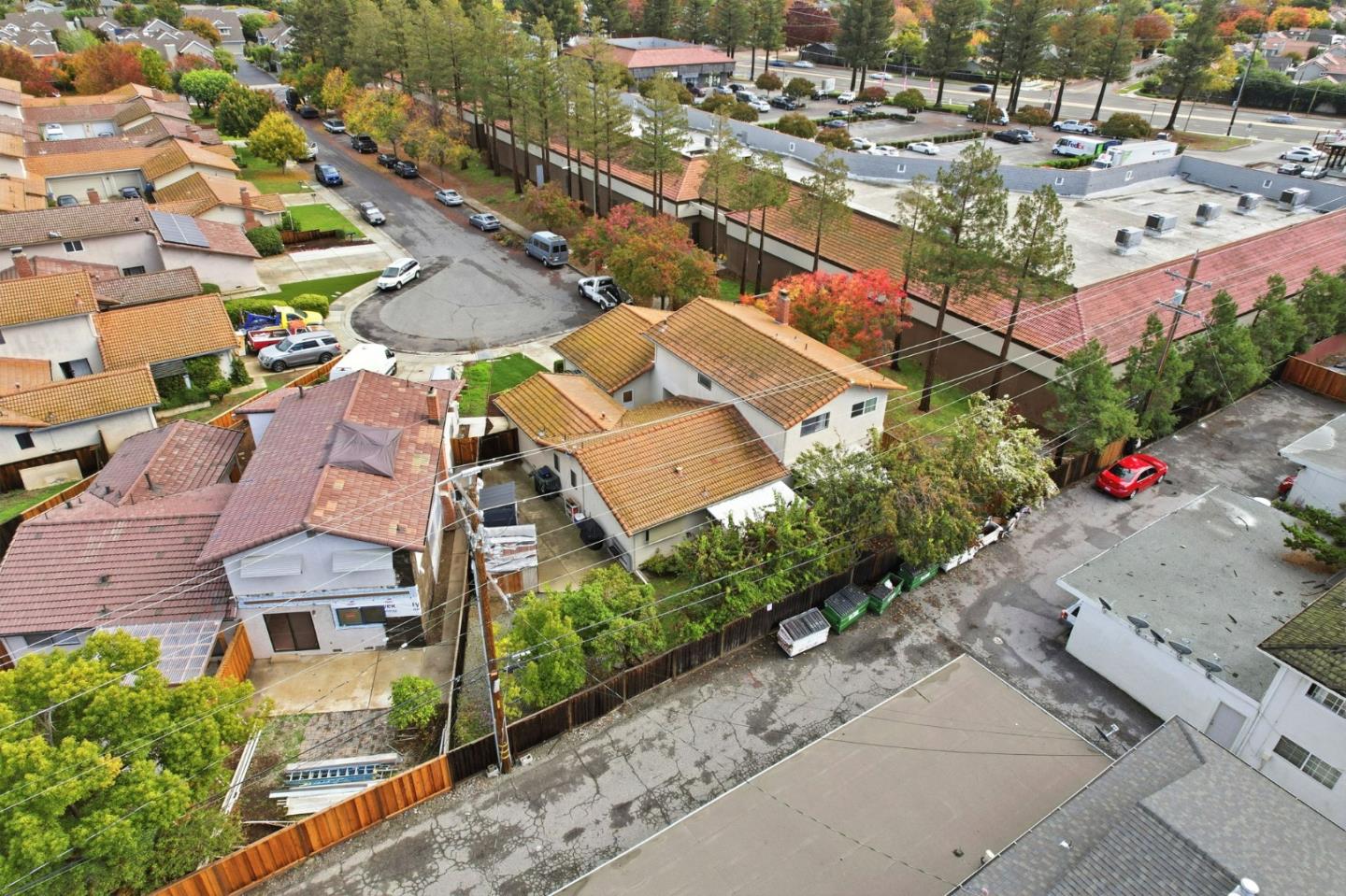 1349 Coniston Court San Jose, CA 95118 - Photo 44 of 55 an aerial view of a houses with an outdoor space