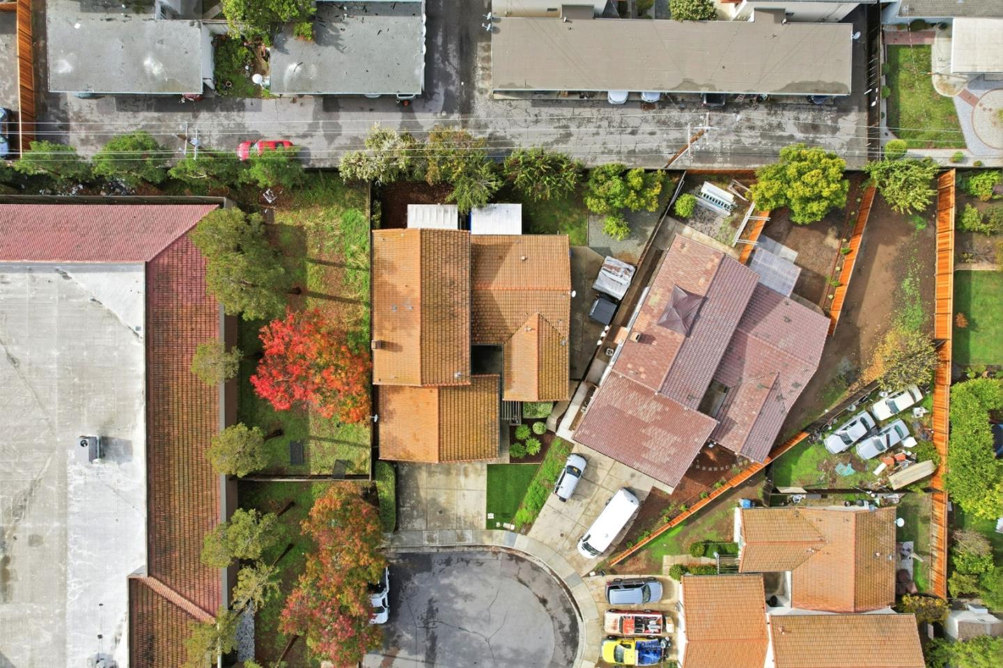 1349 Coniston Court San Jose, CA 95118 - Photo 48 of 55 an aerial view of residential houses with outdoor space