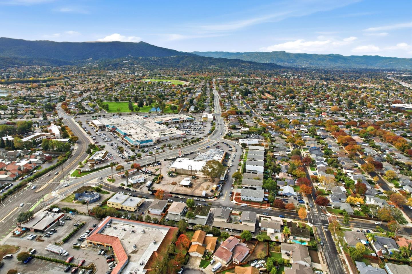 1349 Coniston Court San Jose, CA 95118 - Photo 50 of 55 an aerial view of residential house and outdoor space