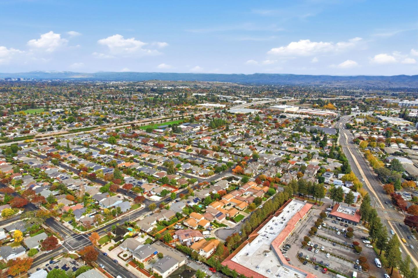 1349 Coniston Court San Jose, CA 95118 - Photo 54 of 55 an aerial view of residential building with parking space