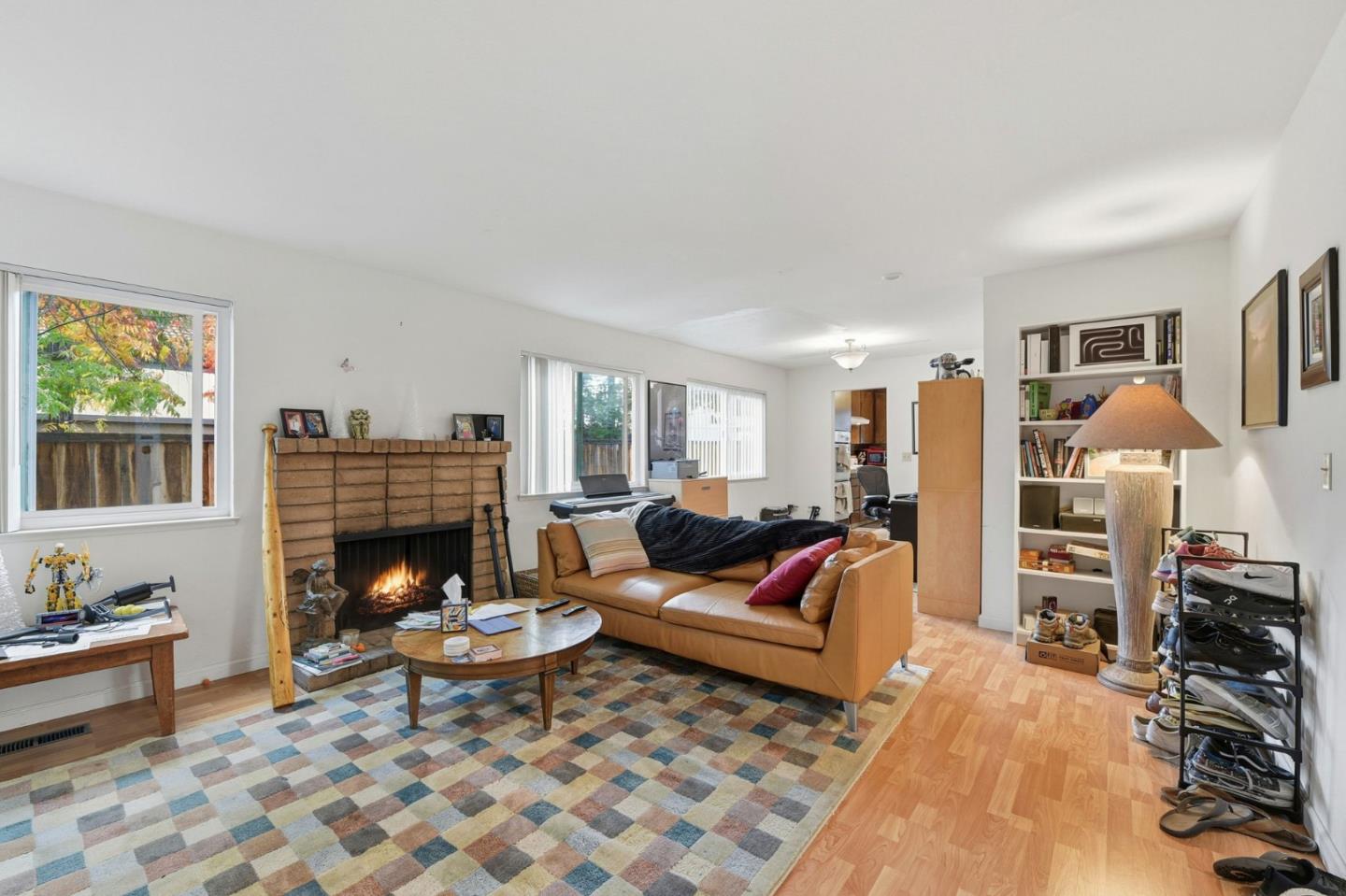1349 Coniston Court San Jose, CA 95118 - Photo 8 of 55 a living room with furniture and a fireplace