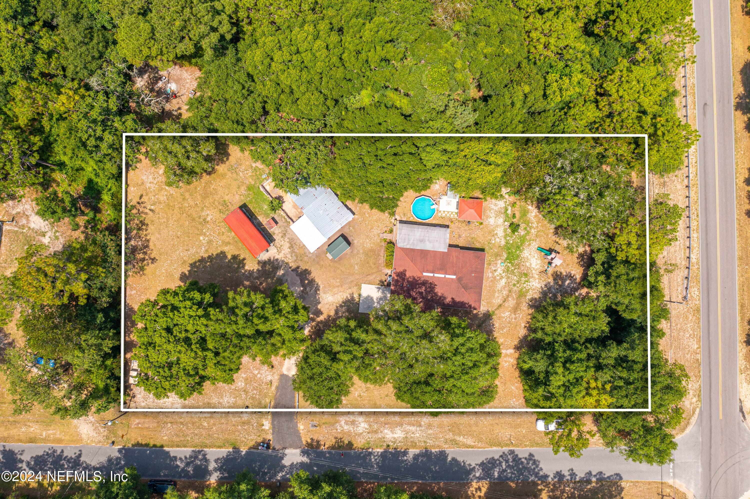 2592 Myrtle Loop Middleburg, FL 32068 - Photo 32 of 33 Property Line overhead