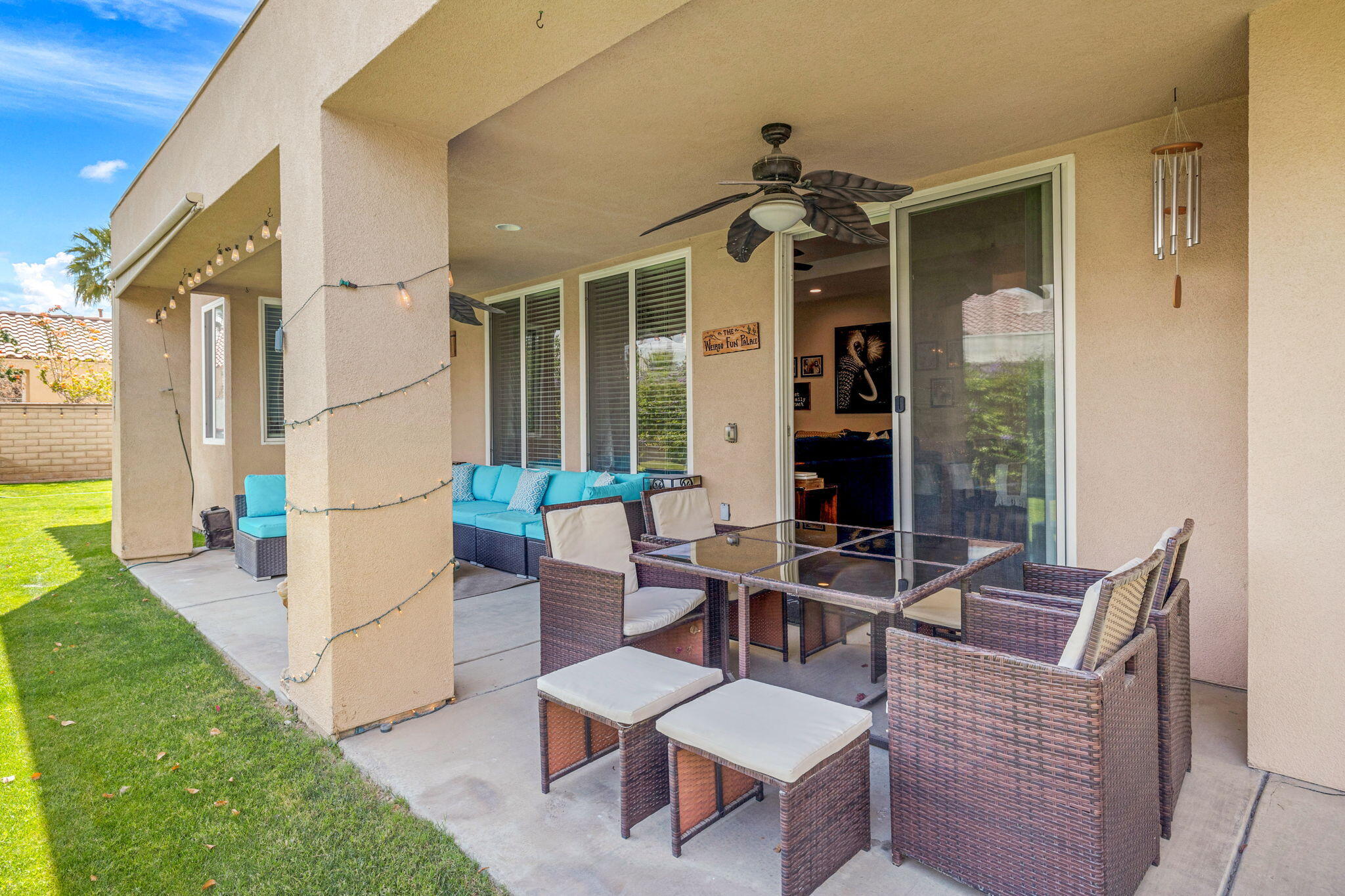 79040 Shadow Trail La Quinta, CA 92253 - Photo 17 of 69 a building outdoor space with patio furniture