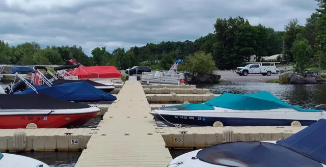 a view of a patio with couches chairs and a potted plant