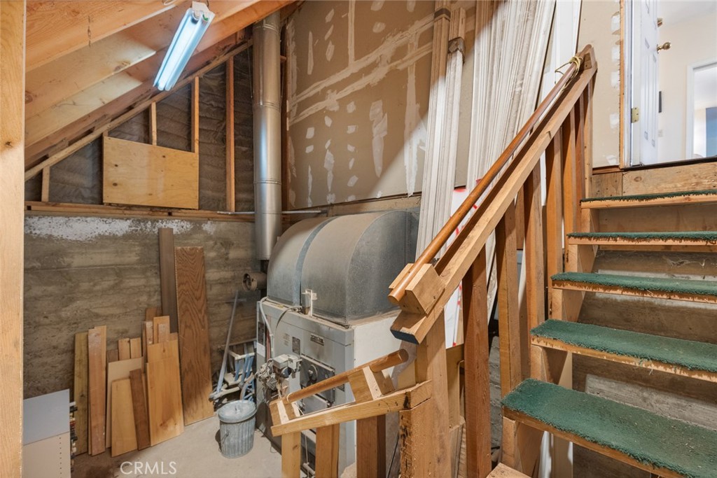 5555 Platt Mountain Road Forest Ranch, CA 95942 - Photo 33 of 55 a view of entryway with wooden floor and stairs