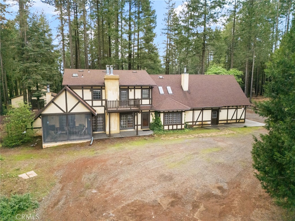 5555 Platt Mountain Road Forest Ranch, CA 95942 - Photo 38 of 55 an aerial view of a house