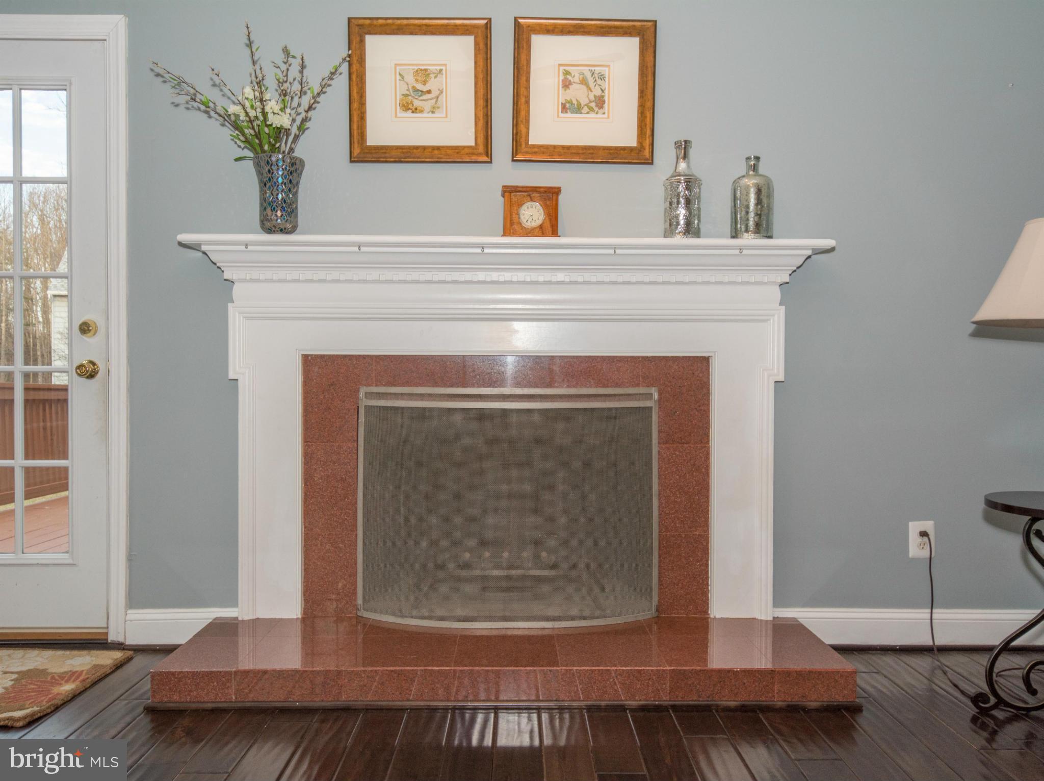 2714 Howard Grove Road Davidsonville, MD 21035 - Photo 9 of 30 Family Room Fireplace with Granite Surround