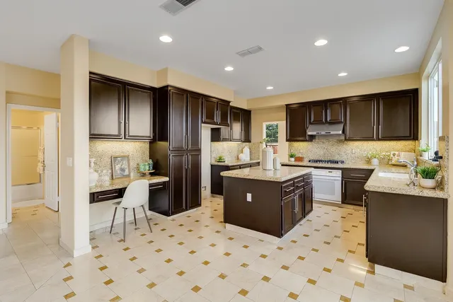a view of a room with rack and wooden floor