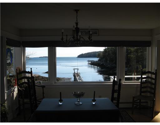 15 Harris Point Road Boothbay Harbor, ME 04538 - Photo 16 of 17 View. View from dining room.