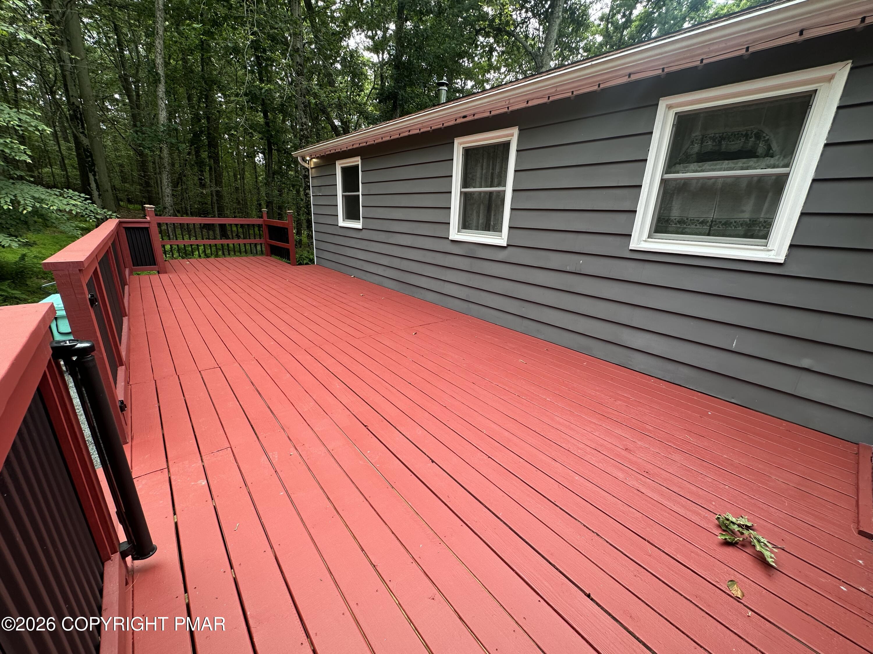 1232 Milford Road Dingmans Ferry, PA 18328 - Photo 9 of 35 Back deck
