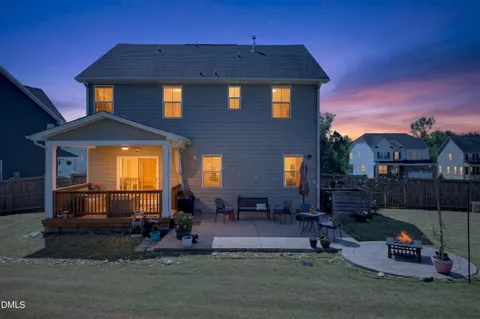 a front view of a house with a porch