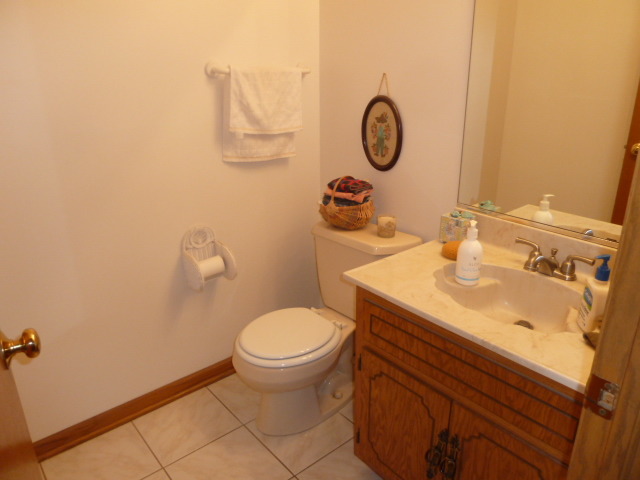 1377 Lilac Lane Addison, IL 60101 - Photo 9 of 21 a bathroom with a sink and a toilet