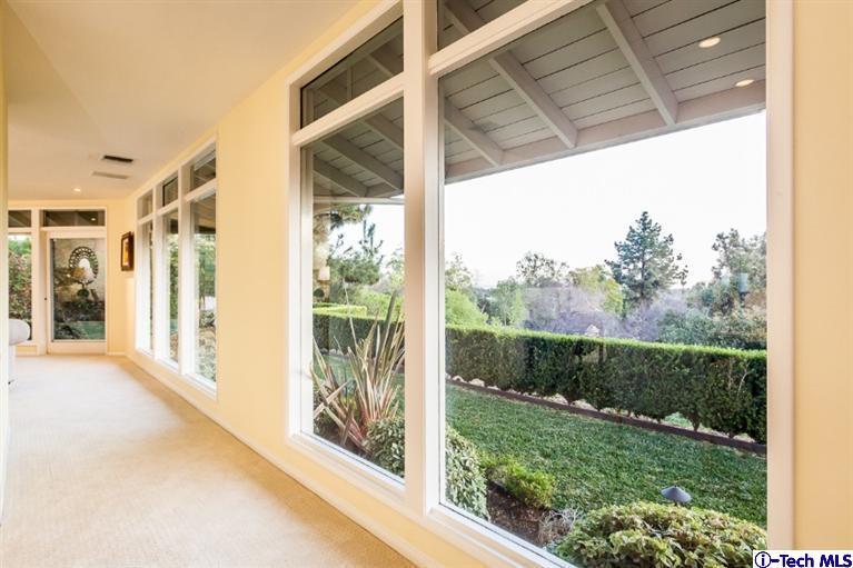 1700 Devon Road Pasadena, CA 91103 - Photo 6 of 28 a view of a porch with a yard