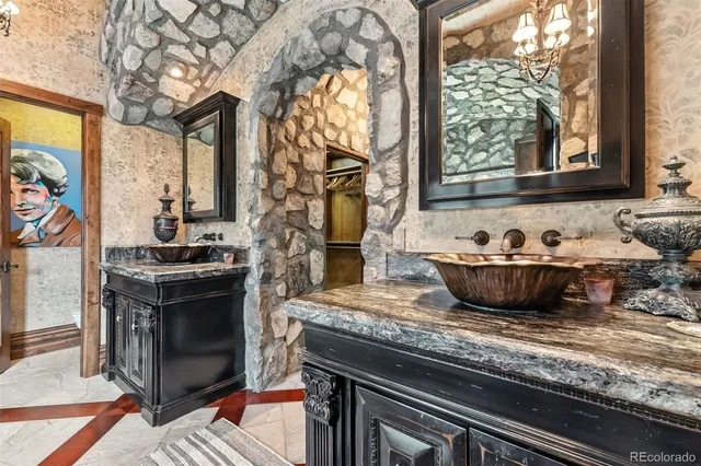 a view of living room and kitchen with furniture