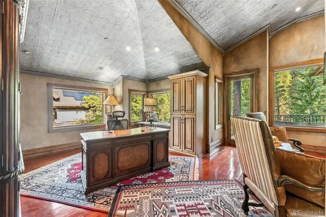 a view of a chairs in balcony