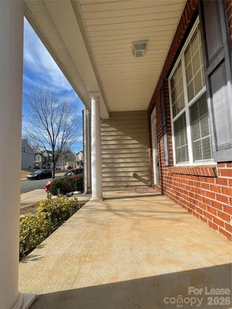 a front view of a house with a garage