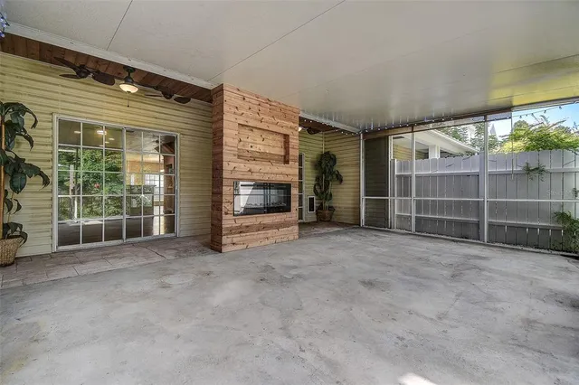 a front view of a house with a window