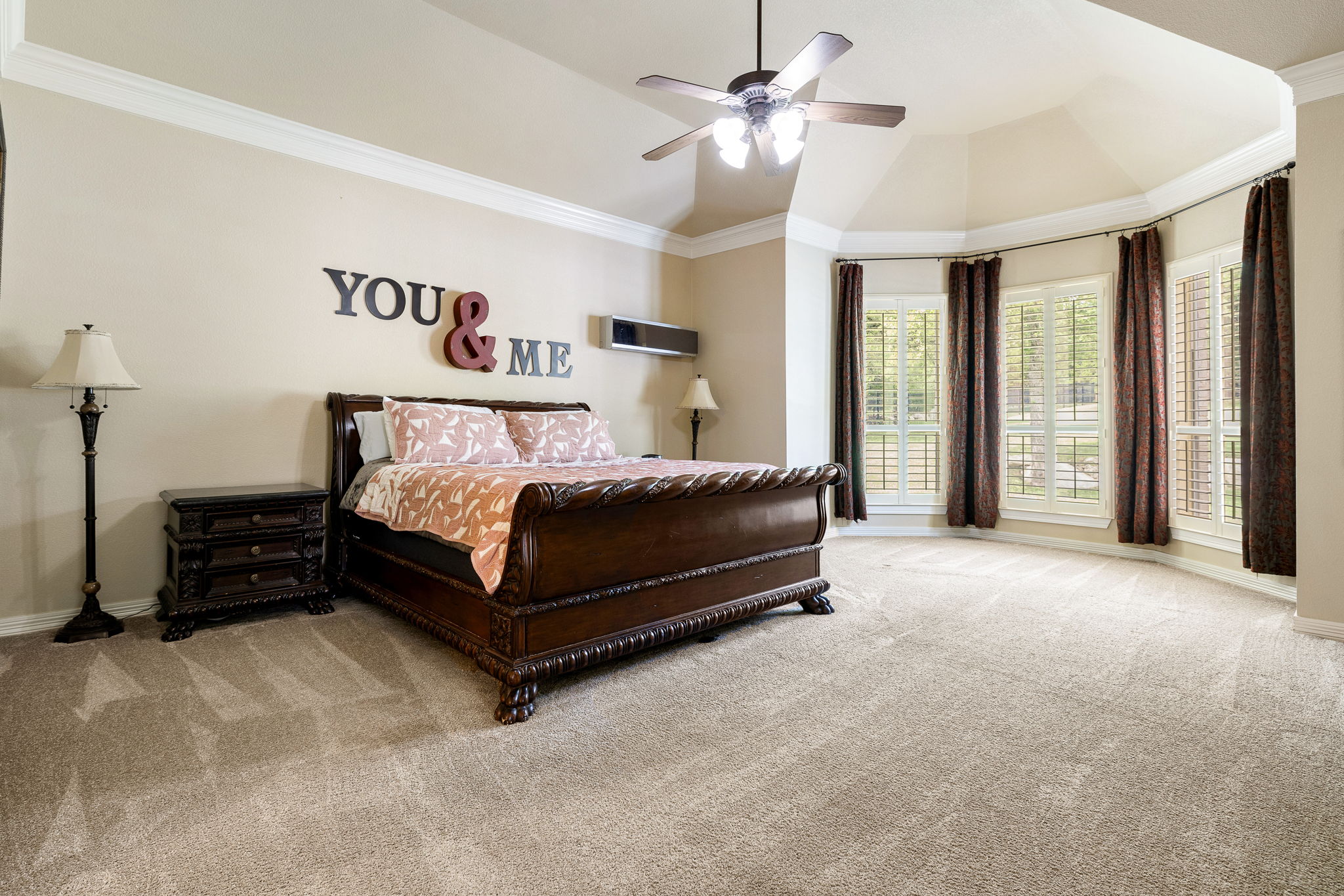 3609 Goodnight Trail Leander, TX 78641 - Photo 18 of 39 a bedroom with a bed dresser and a window
