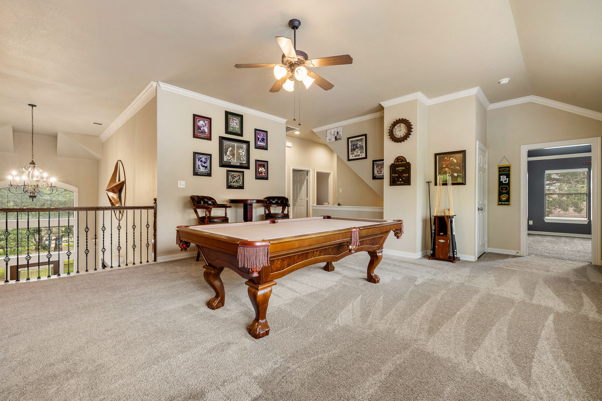 3609 Goodnight Trail Leander, TX 78641 - Photo 25 of 39 a bedroom with furniture and window