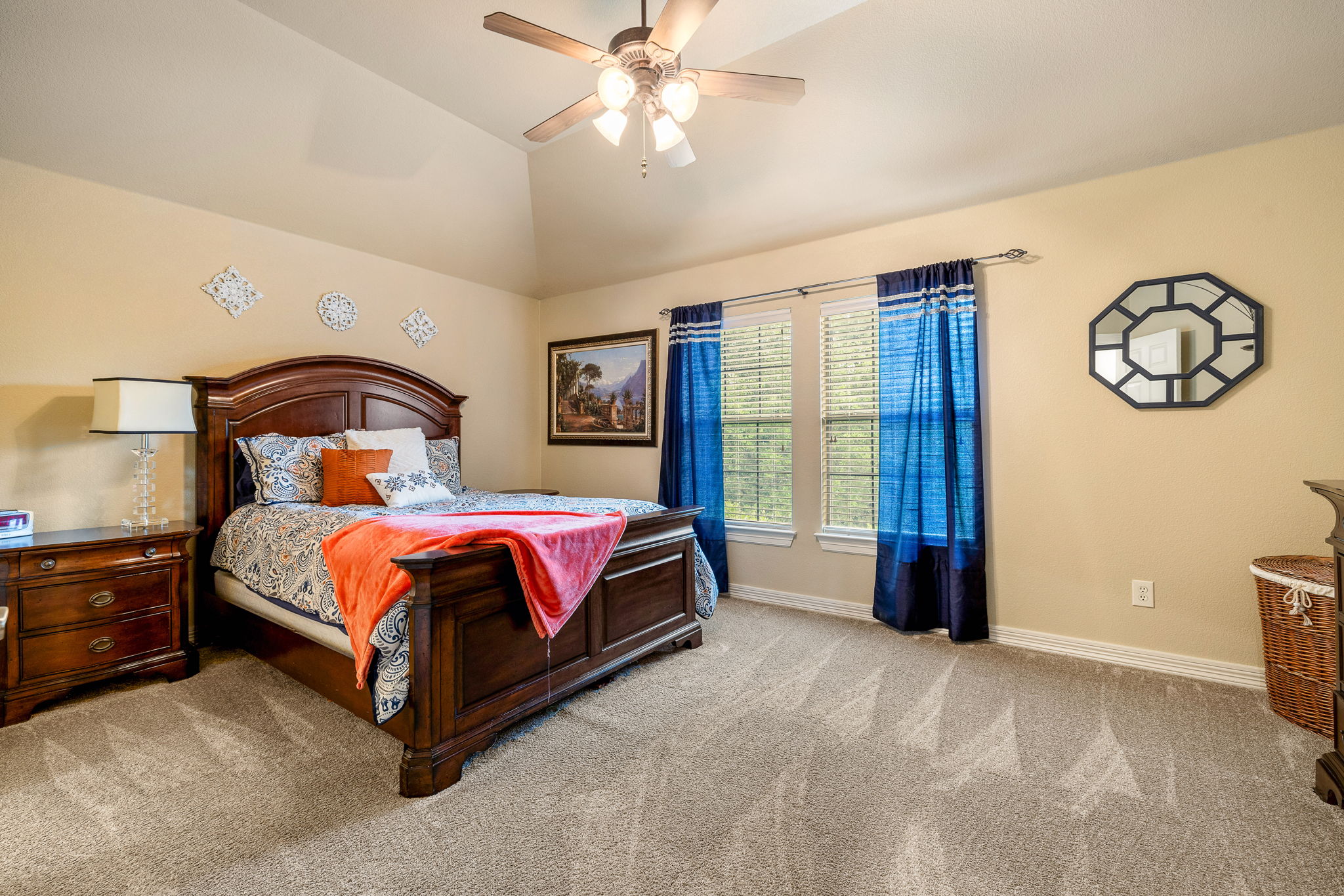 3609 Goodnight Trail Leander, TX 78641 - Photo 28 of 39 a spacious bedroom with a bed and window