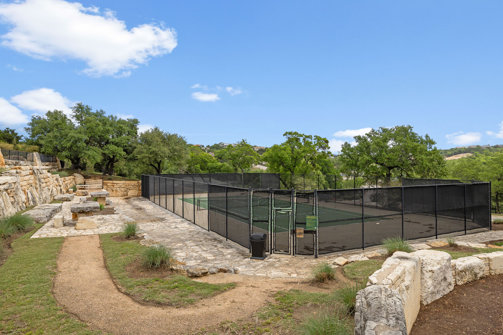 3609 Goodnight Trail Leander, TX 78641 - Photo 37 of 39 a view of a backyard with sitting area