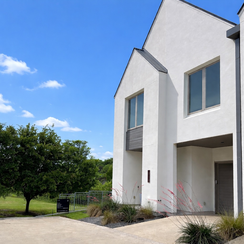 With greenbelt on two sides, the home enjoys rare natural privacy along with abundant light and serene views