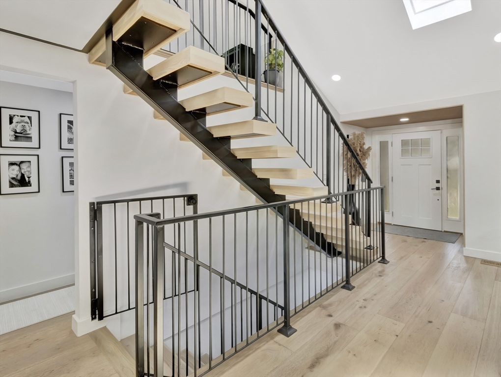 15 Appleton Street Saugus, MA 01906 - Photo 23 of 41 a view of staircase with railing and white walls