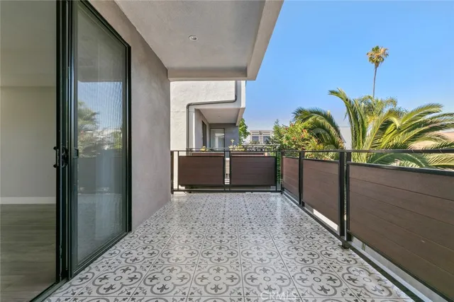 a view of hallway with a potted plant